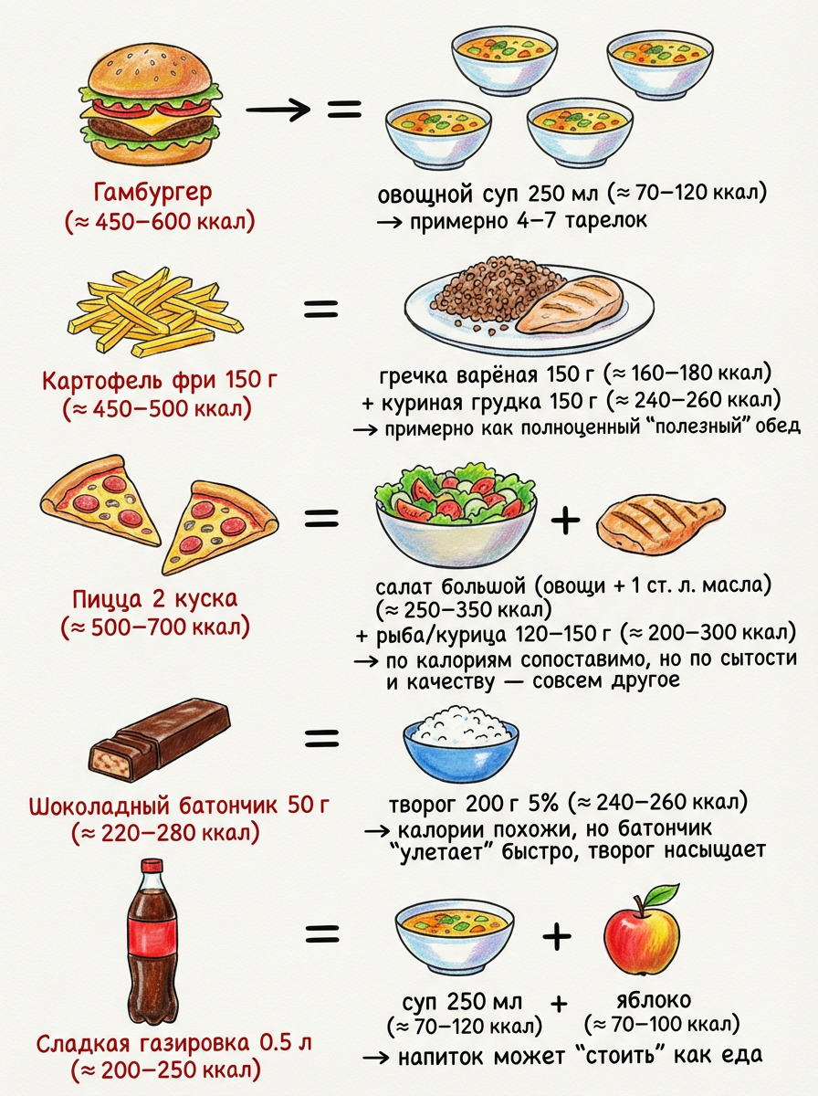 Выбирай правильную еду 