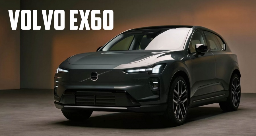 Новый Volvo EX60 получился стильным и современным