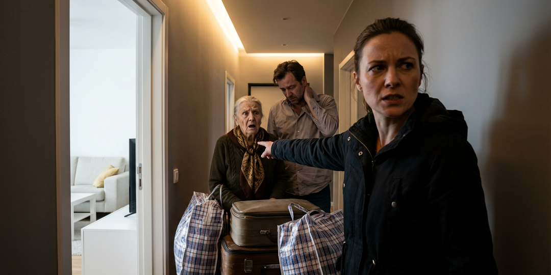 Мать мужа приехала к нам «на недельку», но через месяц я выставила ее чемоданы за порог