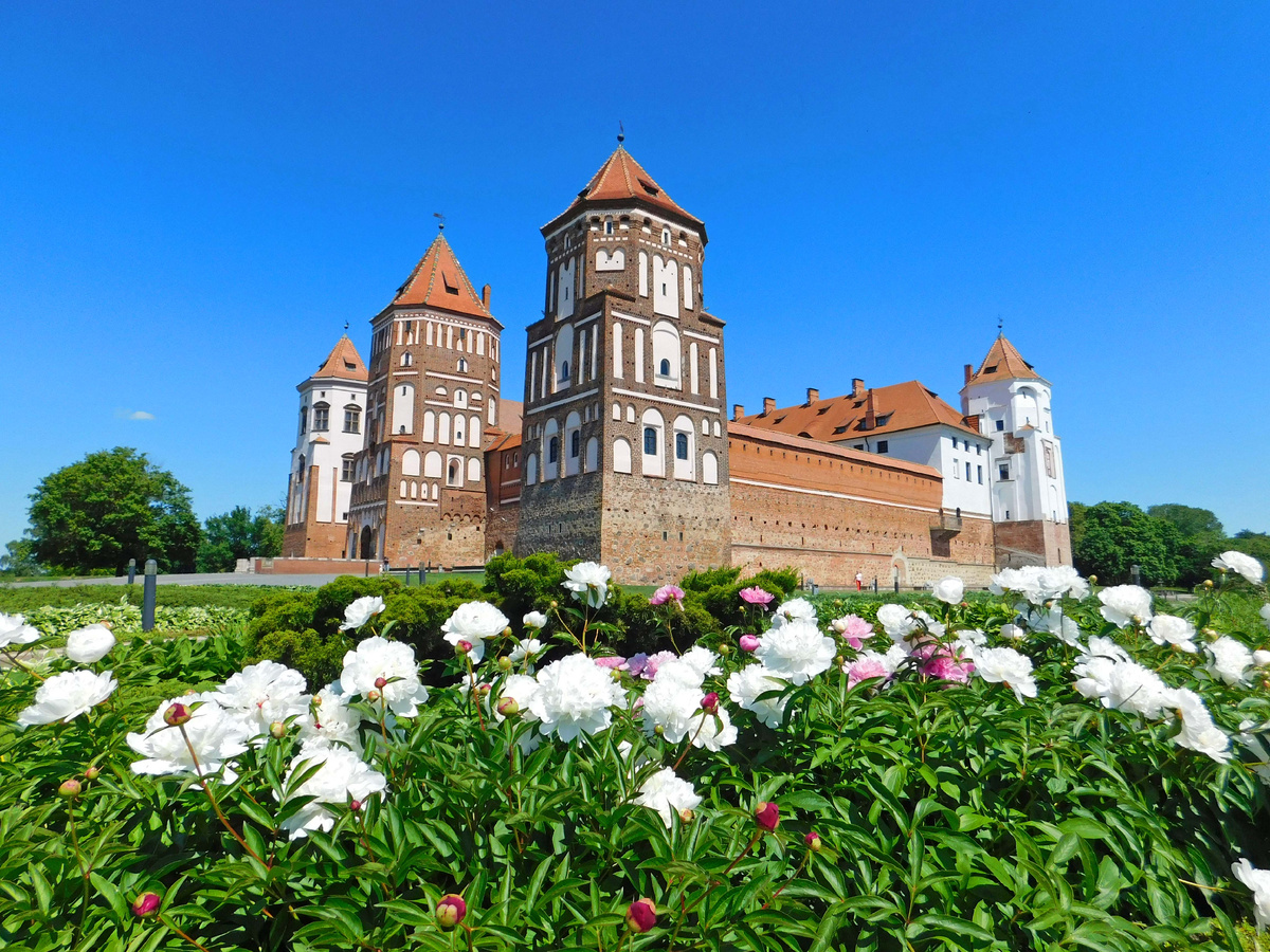 Мирский замок. 2019 г. Фото автора.