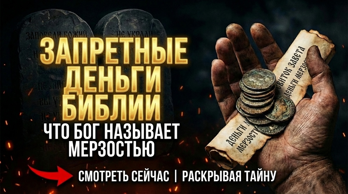Плата блудницы в Библии. Почему Бог называет эти деньги мерзостью