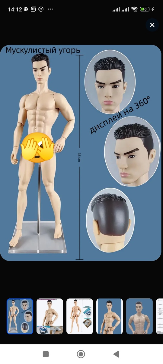 Мускулистый угорь... 