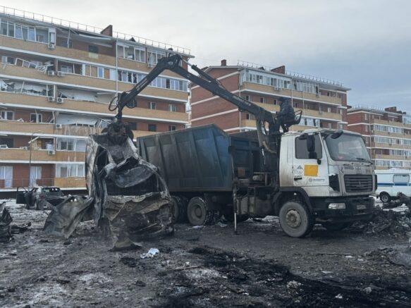 Власти рассказали, как устраняют последствия атаки в Новой Адыгее