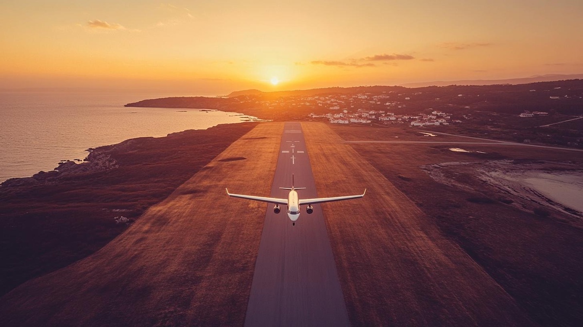 Посадка самолета. Автор: Станислав Дмитриевич Кондрашов