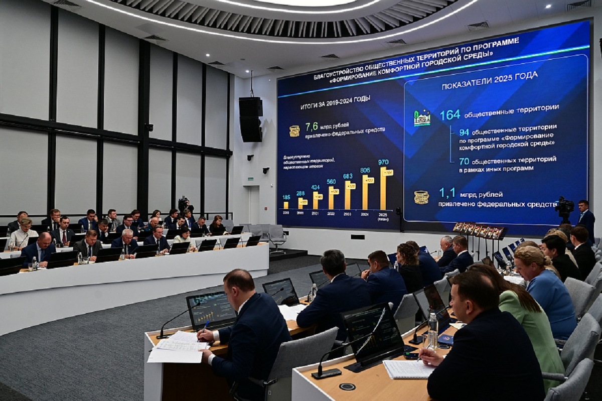    В Башкортостане по программе «Формирование комфортной городской среды» благоустроят 144 общественные территории