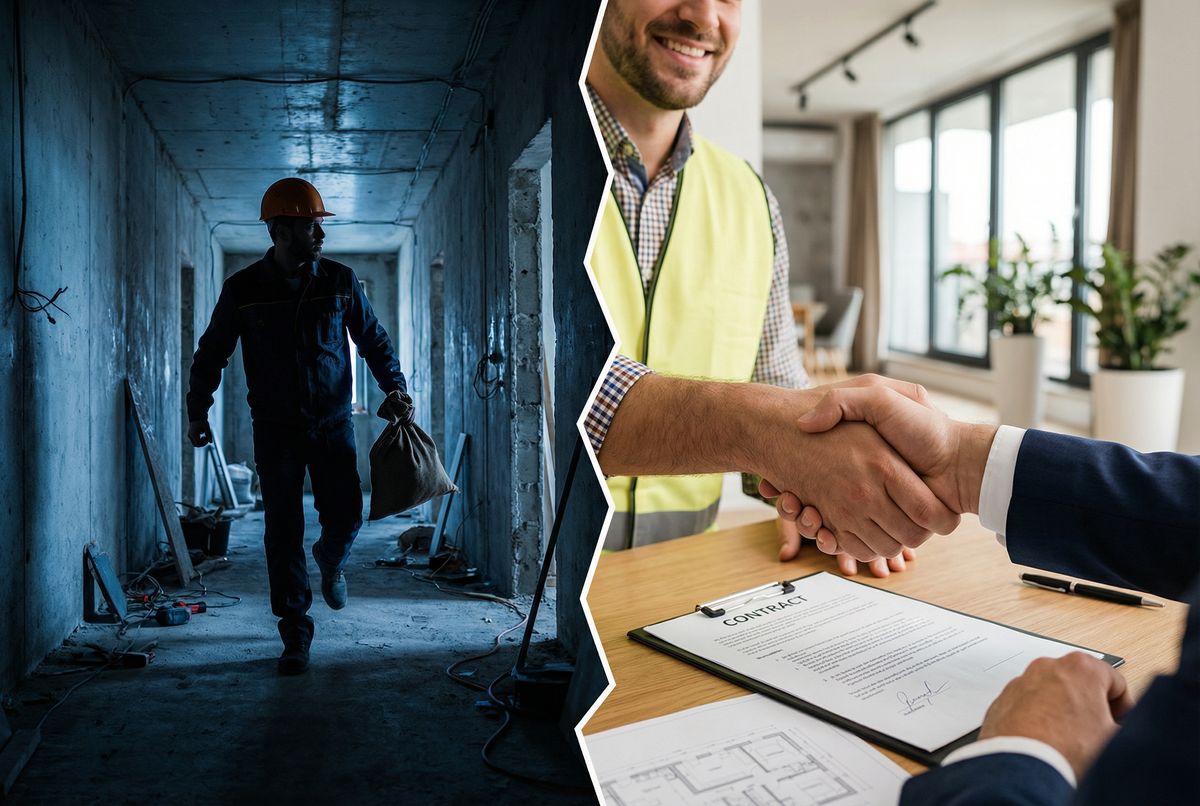 История одного ремонта, от которой стынет кровь