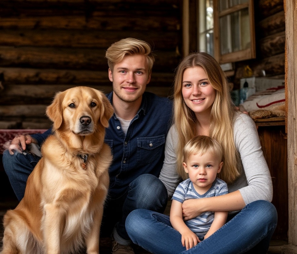 В бабушкином доме всем хорошо