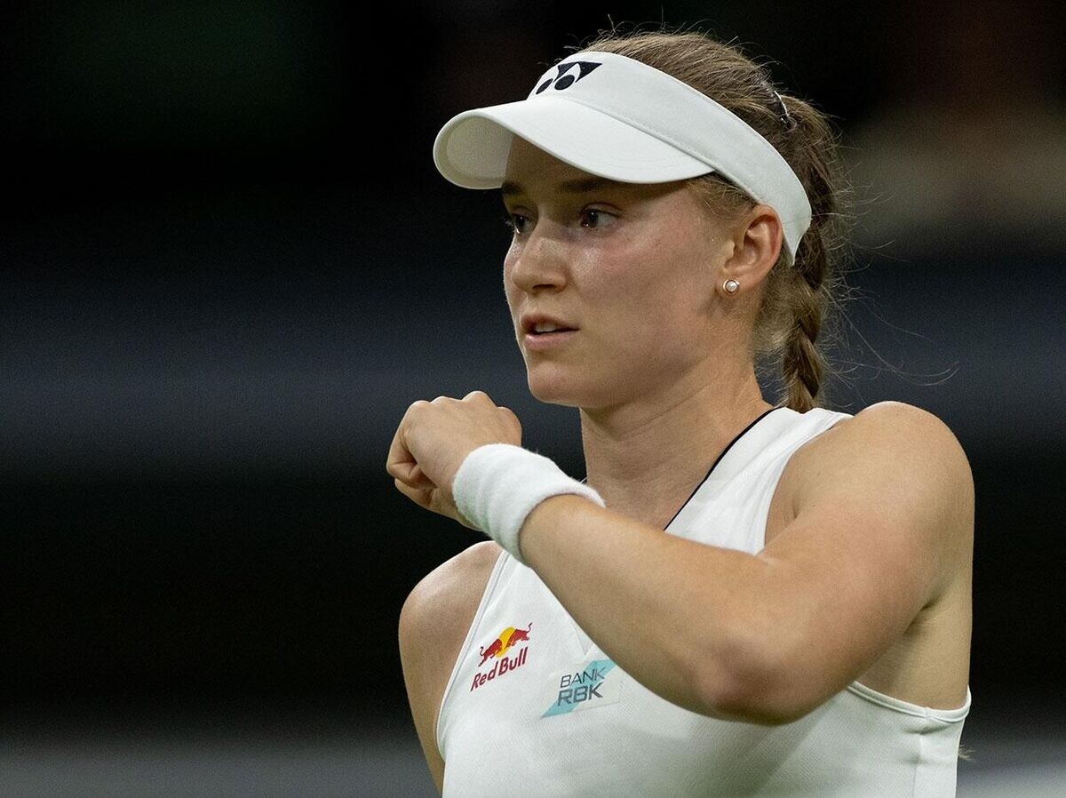    Казахстанская теннисистка Елена Рыбакина | © Фото : Пресс-служба Уимблдона