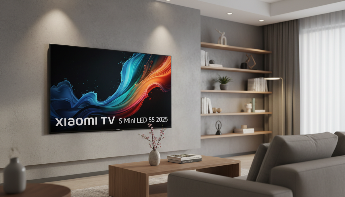 XIAOMI TV S Mini LED 55 2025 дизайн