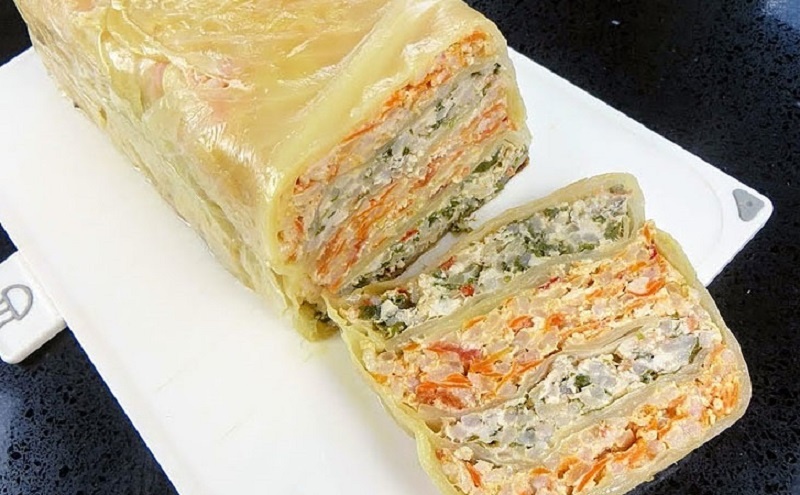 Капустный рулет с фаршем — роскошный обед из простых продуктов, который запомнится надолго