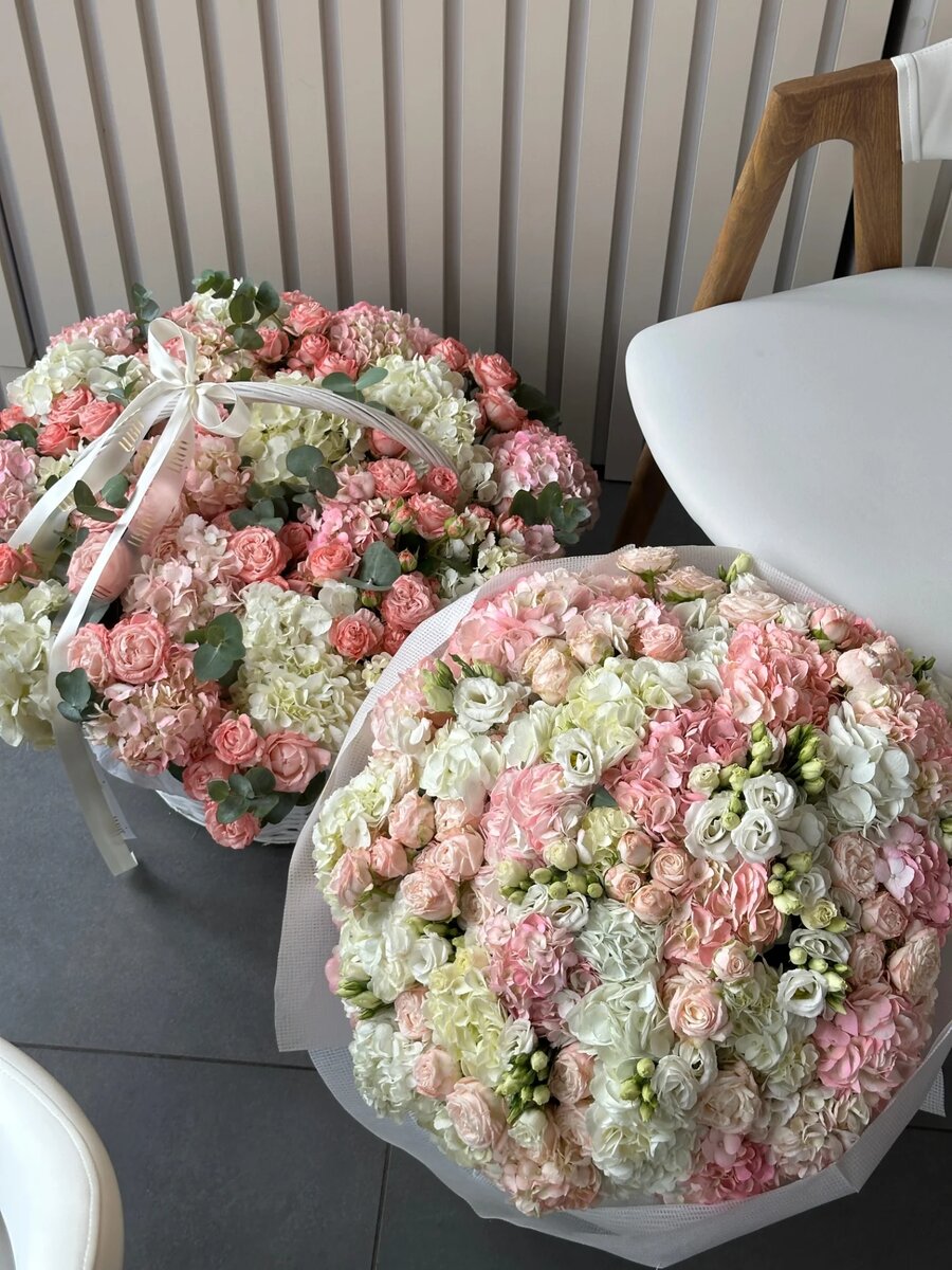 Многие предпочитают дарить букеты, состоящие из нескольких видов цветов, объединяя любимые сорта получательницы. Например, сочетание белых роз и алых гвоздик, сирень и ландыши, ромашки и пионы и многое другое.

Выбор конкретного букета зависит от ваших предпочтений и желаний вашего партнера. Главное помнить, что главное в подарке — ваше отношение и желание порадовать любимого человека.