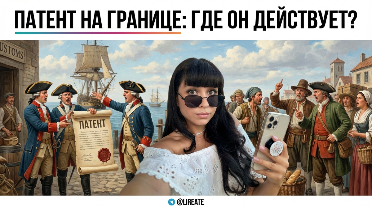    Патентное законодательство и его применение на границе Лирейт