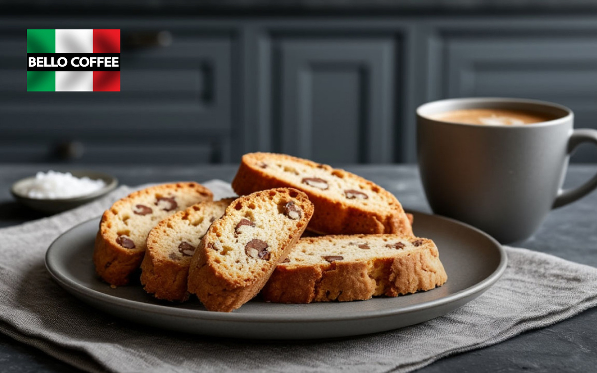 Нет ничего лучше, чем утром окунуть ароматное миндальное печенье в чашку насыщенного Bello Coffee!