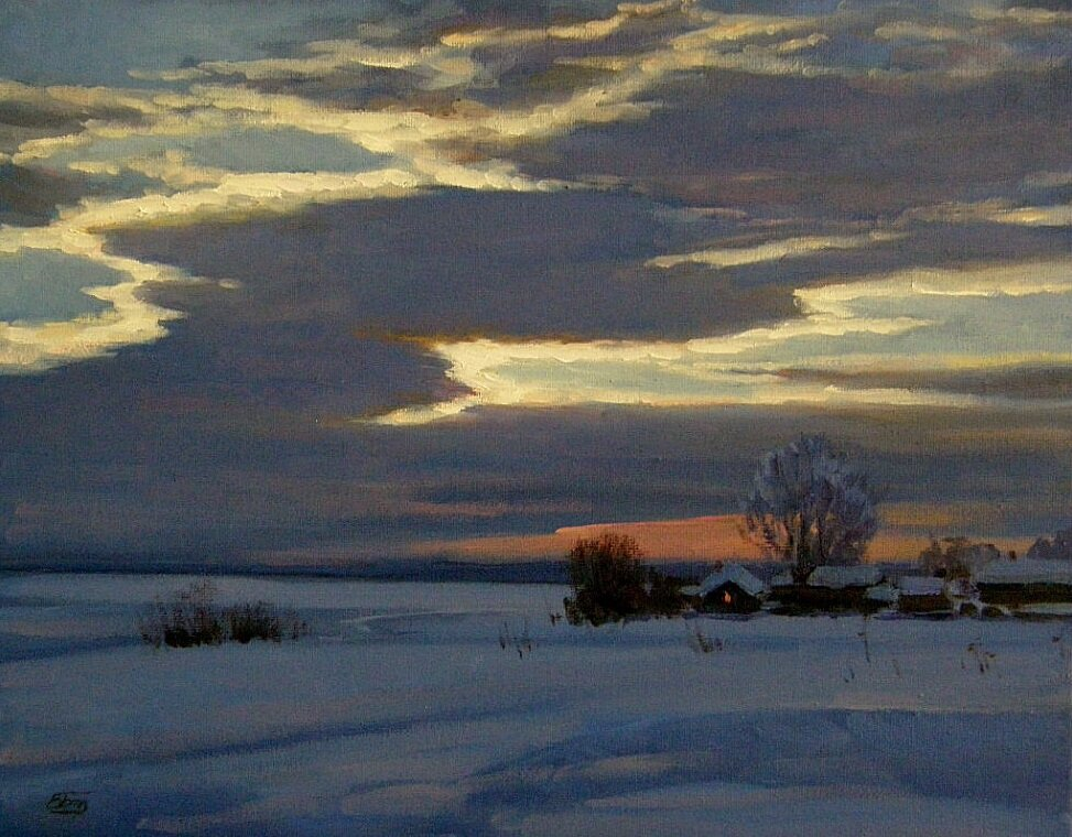 Зимний вечер