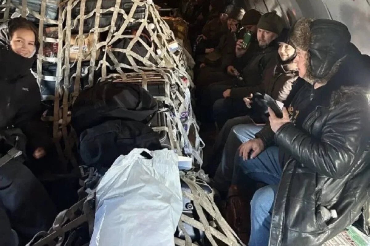    Пассажиров авиарейса Иркутск – Мама перевозили на грузовом самолёте