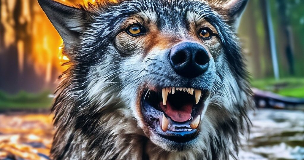 Трагедия маленького волчонка