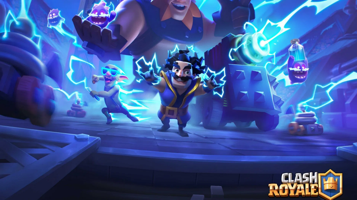 мобильная игра в жанре RTS с элементами ККИ clash royale