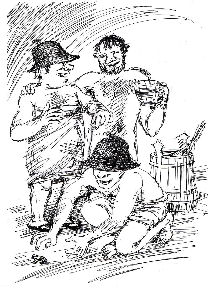 Рисунок Алексея Сомова