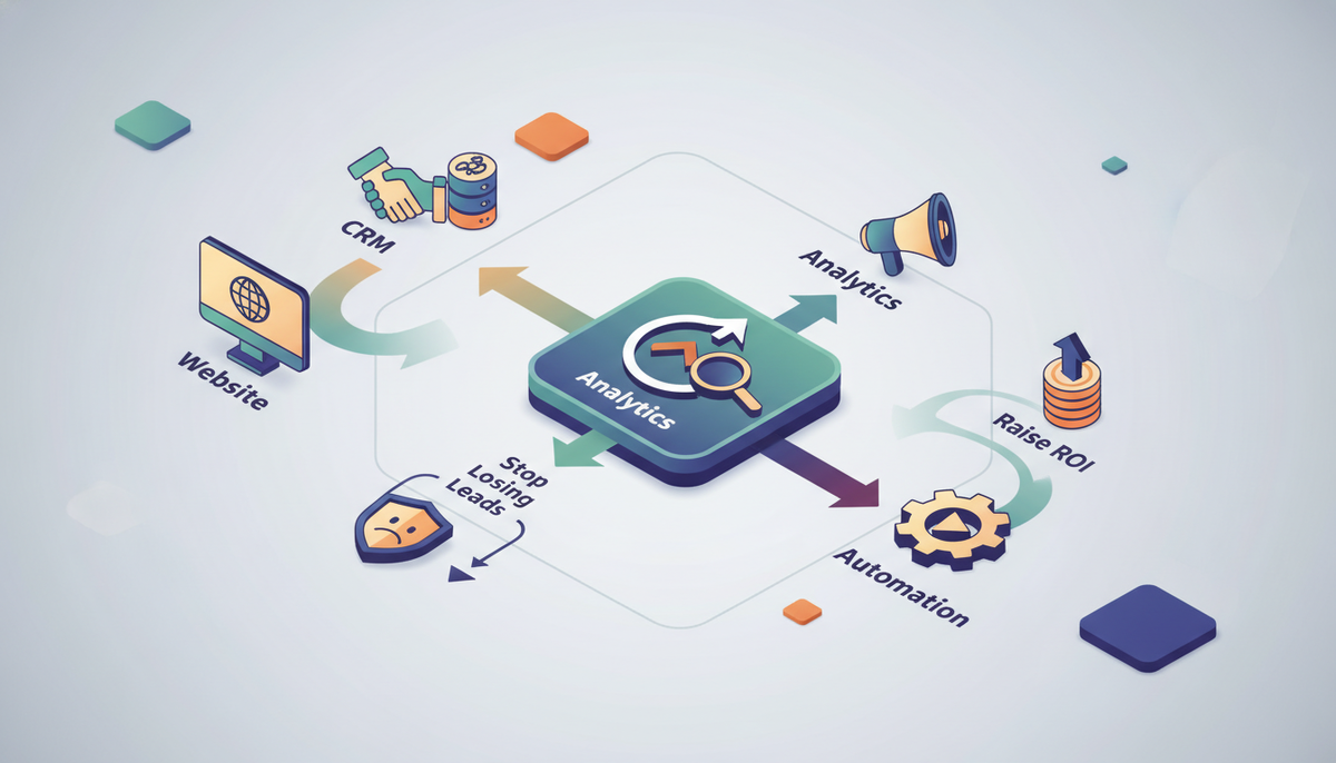 Сквозная аналитика: как перестать терять заявки и поднять ROI