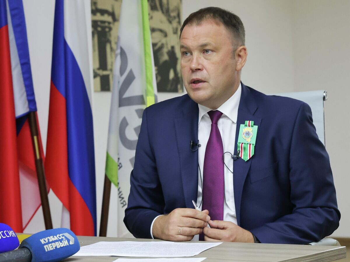    Губернатор Кемеровской области – Кузбасса Илья Середюк на пресс-конференции в рамках шахтерской недели в Ленинске-Кузнецком | © РИА Новости / Анатолий Медведь