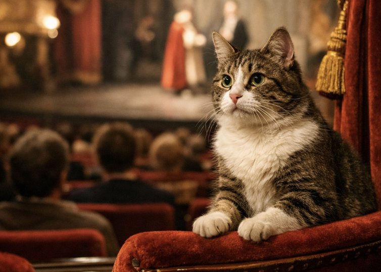 Кошки и понимание театра — стоит ли на спектакль брать с собой своего кота