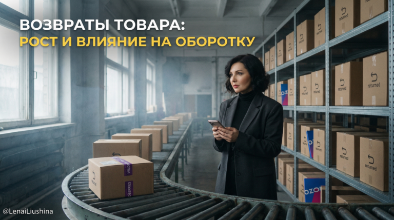    Изучаем, как возвраты влияют на прибыль и товарные остатки. Елена Илюшина