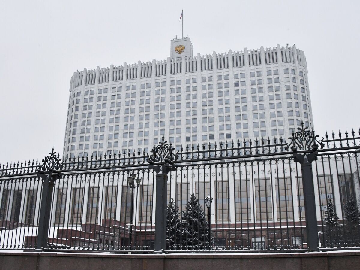    Дом правительства РФ.© РИА Новости . Наталья Селиверстова