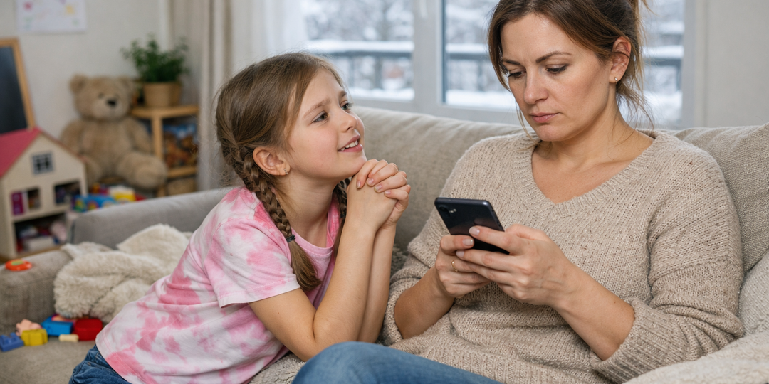 Мама, поиграй со мной: как за 30 минут настоящего контакта заменить 3 часа «рядом, но в телефоне»