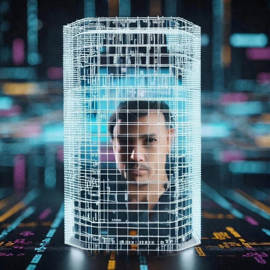 Цифровая тюрьма глазами ИИ