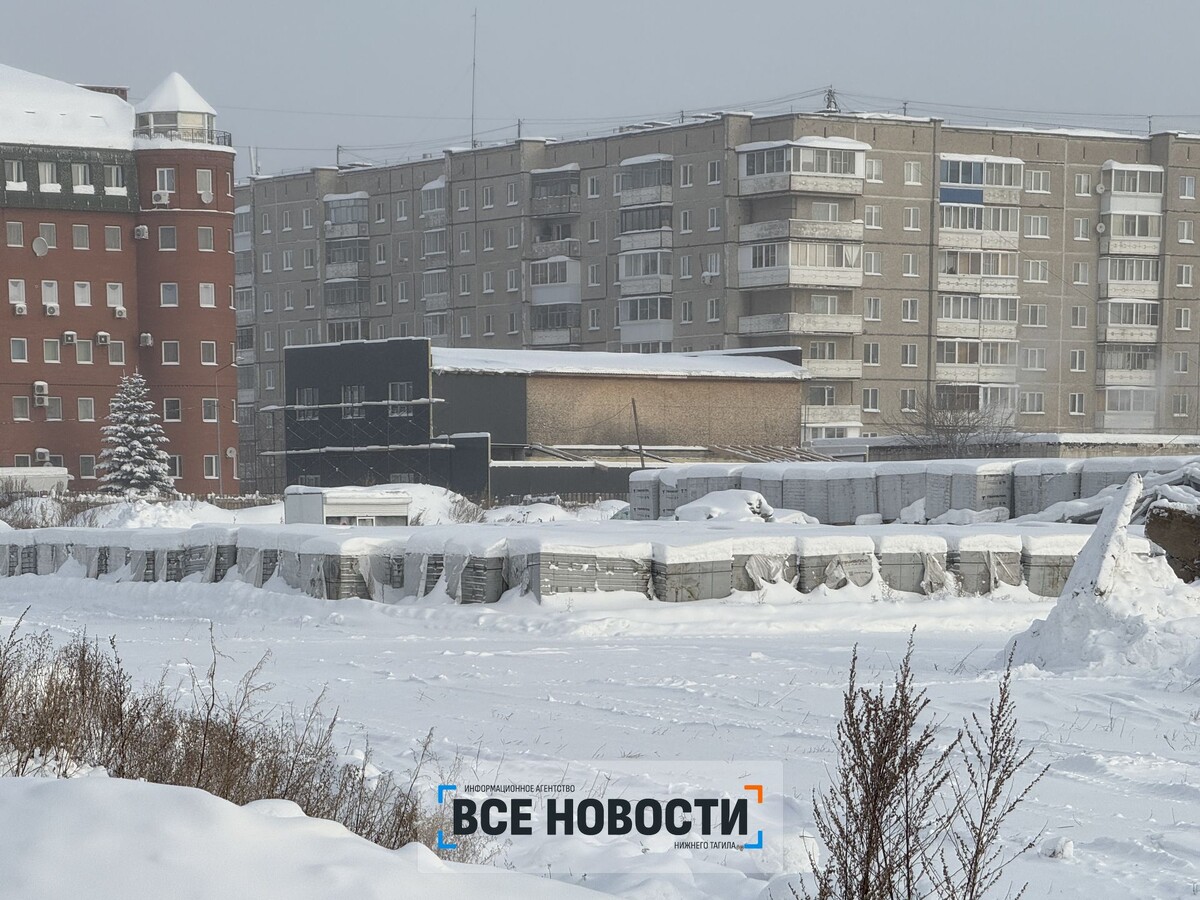 Недостроенный культурно-образовательный центр / дата съёмки: 21 января 2026 года