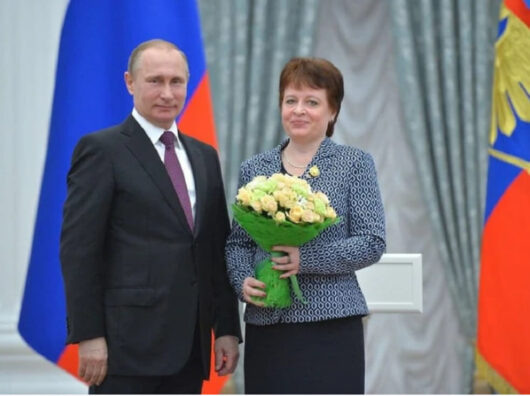    Учитель химии из Цимлянска // Фото: ТГ-канал Андрея Фатеева.