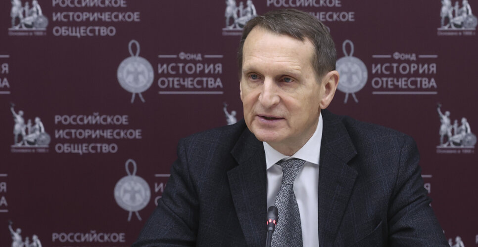 Сергей Нарышкин привёл ключевую историческую формулу, актуальную и сегодня: «Русский тот, кто Россию любит и ей служит». Фото: historyrussia.org