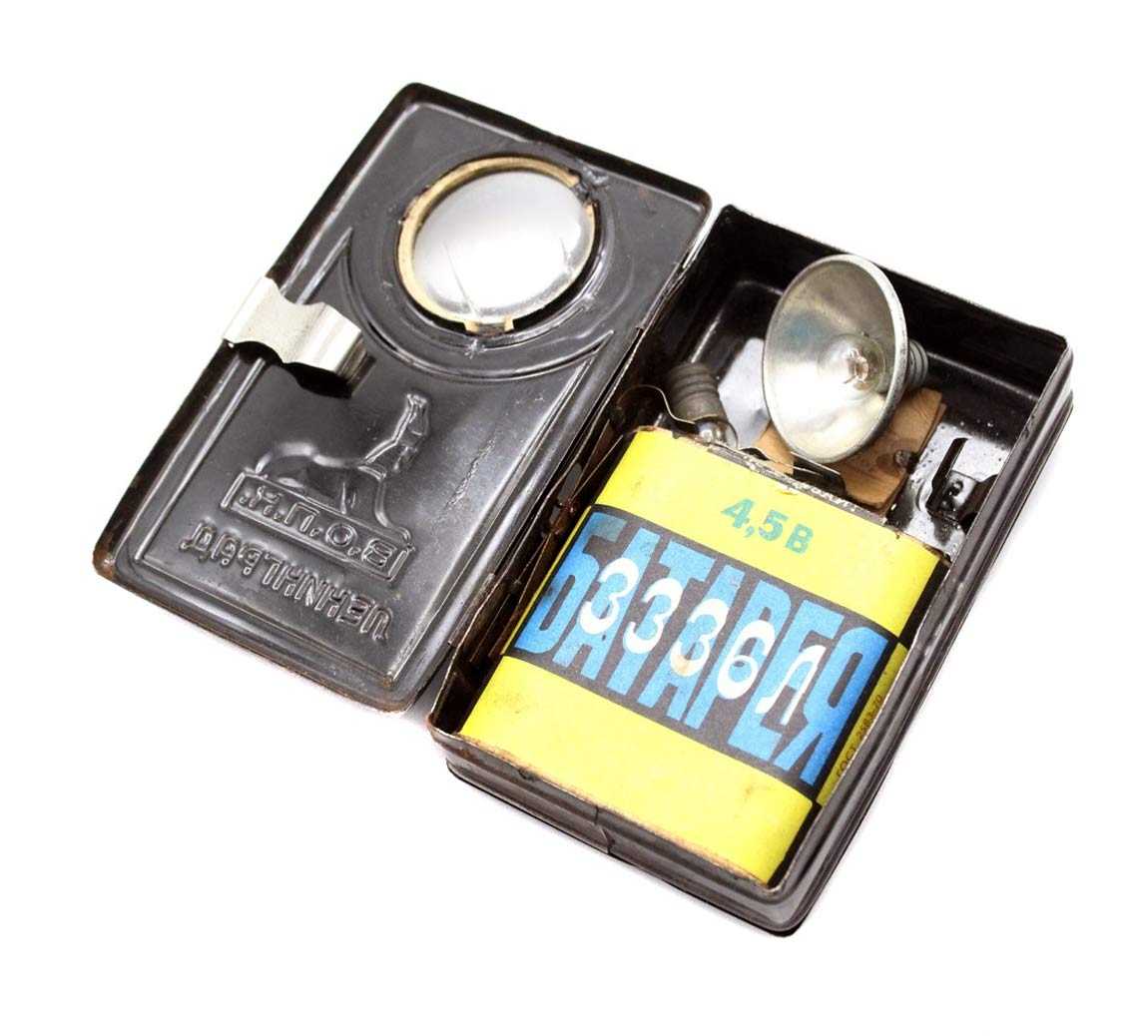 Фонарик Ленинград. 1946 год.  Фото: rw6ase.narod.ru