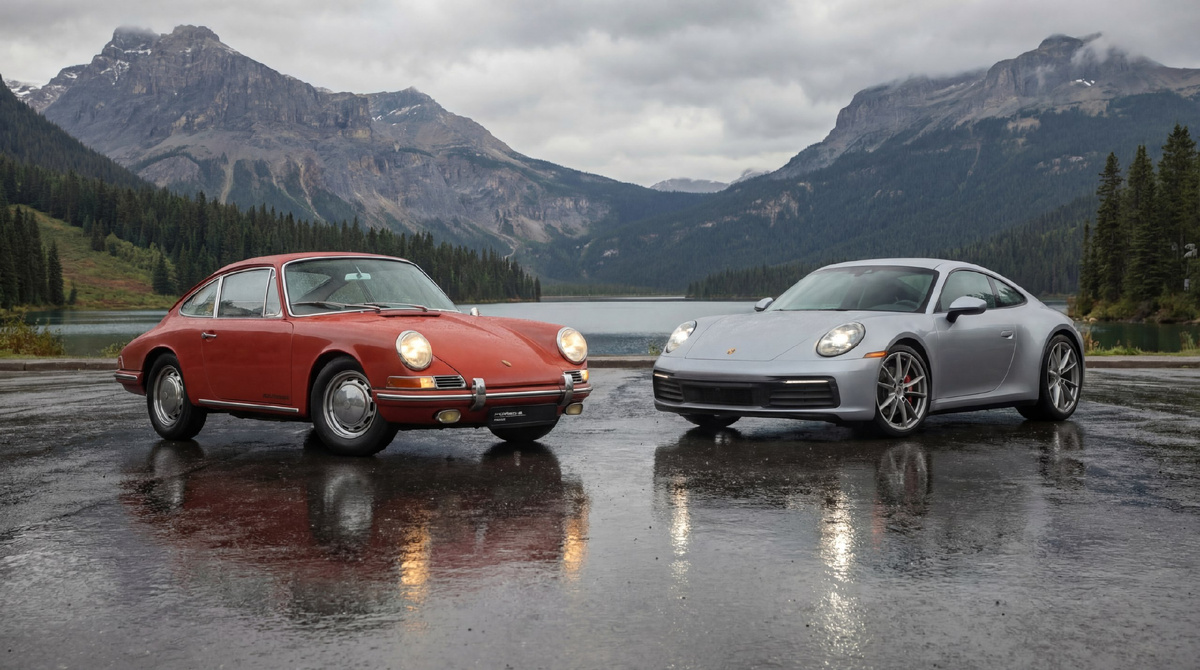 Интересный эффект: даже старые Porsche воспринимаются как «настоящие»