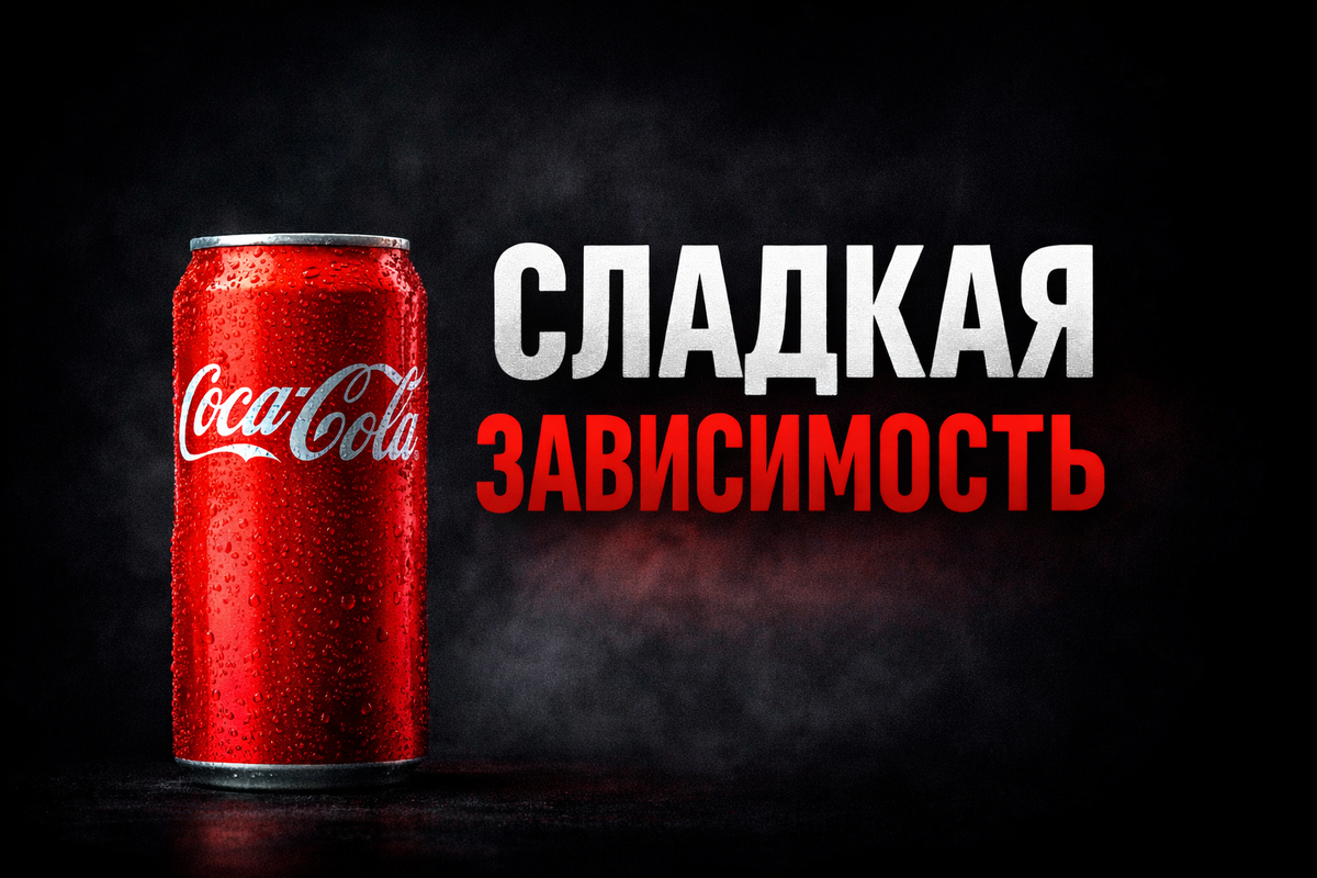 Coca-Cola — сладкая зависимость.