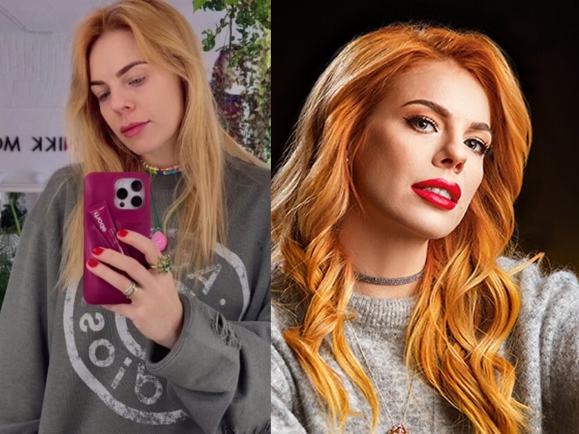 Анастасия Стоцкая (фото слева соцсети актрисы, фото справа 7days.ru)