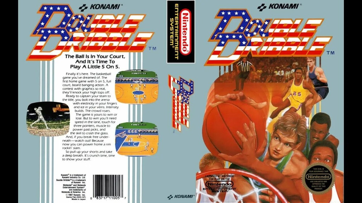 Double Dribble: Когда баскетбол ожил на NES 