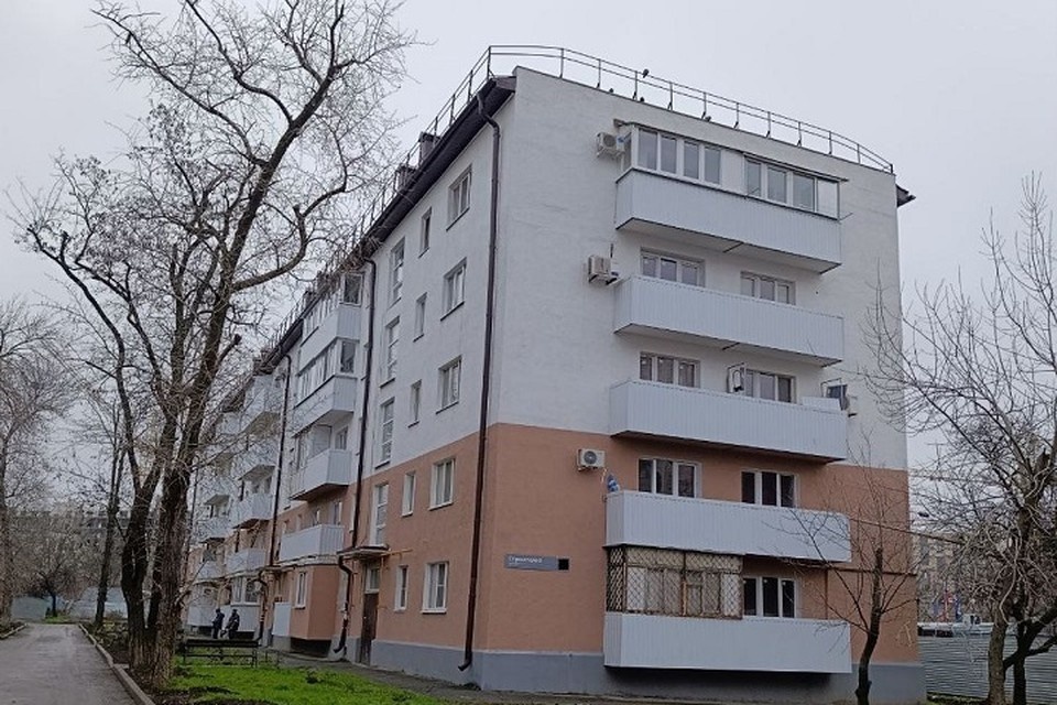    В Мариуполе восстановлен многоквартирный дом на проспекте Строителей. Фото: ФАУ «РосКапСтрой»