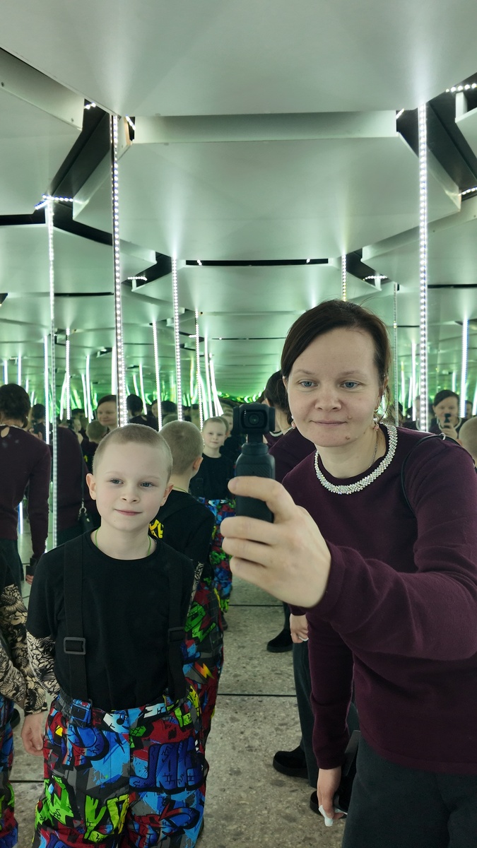 Мы в лабиринте (фото автора). 