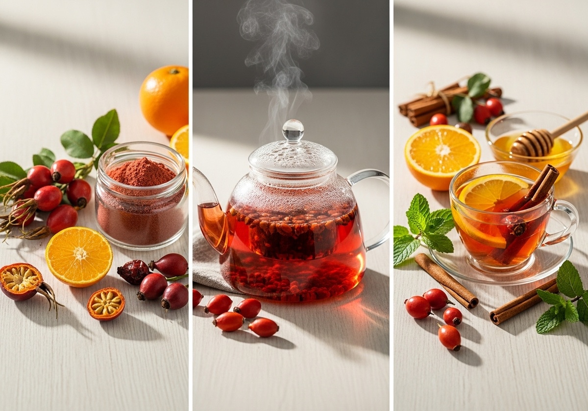 Чай с шиповником