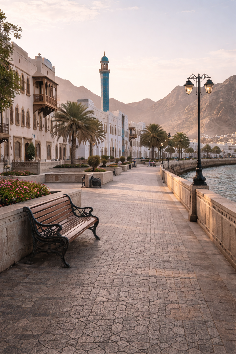 Маскат: 2-3 дня для прогулок, культуры и спокойных вечеров