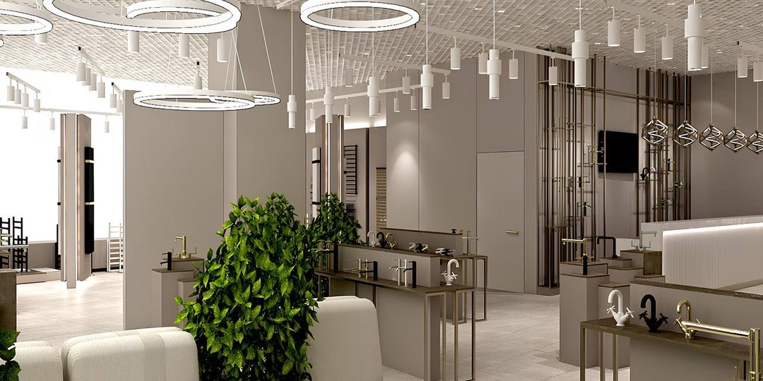 Дизайн-проект магазина сантехники Wonzon & Woghand