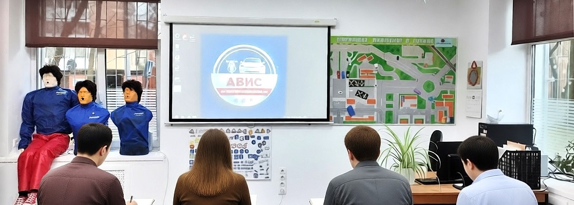 Учебный класс автошколы АВиС