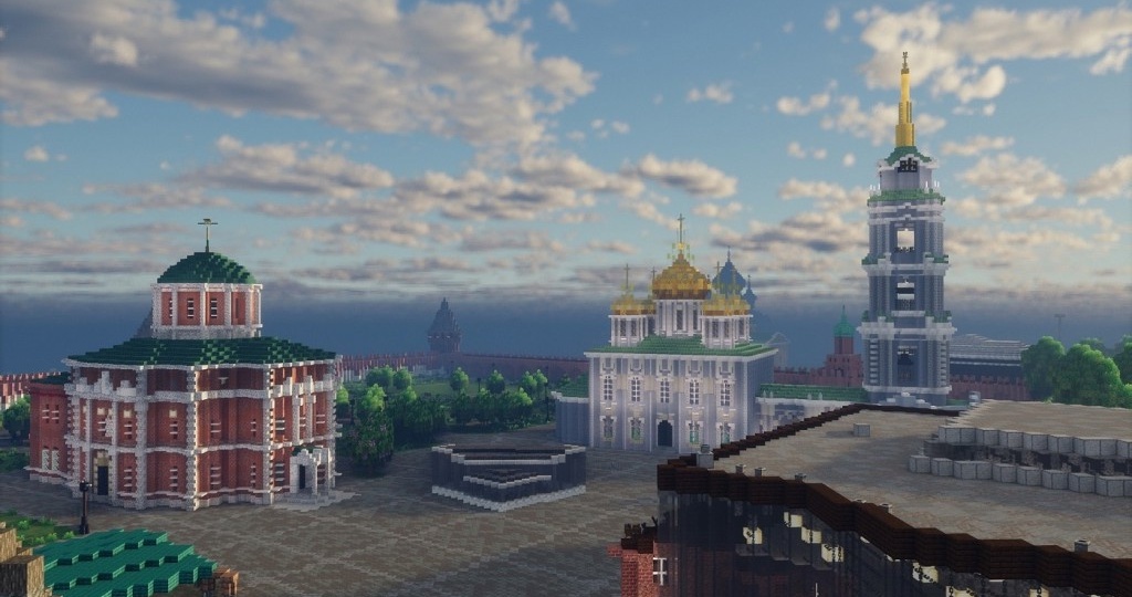 Тульский кремль воссоздали в Minecraft