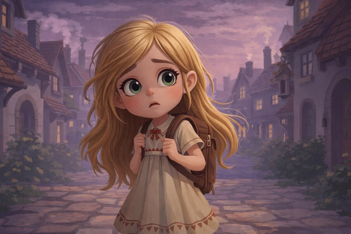 Сказка о том, как Вика сшила ночь