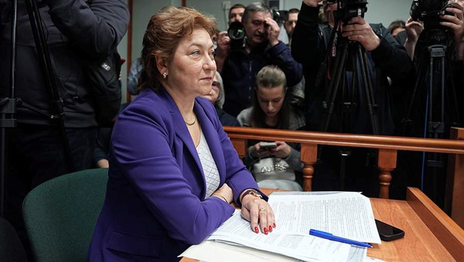 Автор фото: Павел Волков / "Известия". Адвокат Полины Лурье Светлана Свириденко