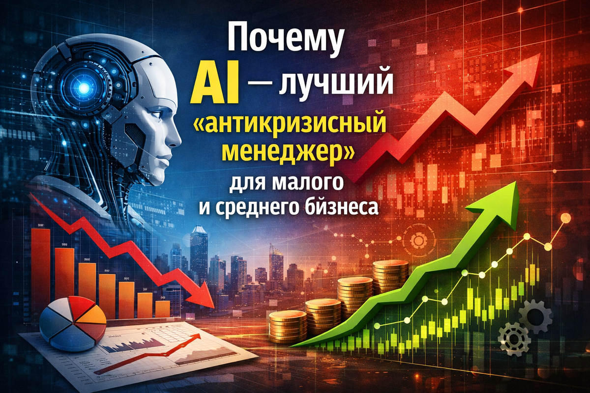    Почему AI — лучший «антикризисный менеджер» для малого и среднего бизнеса Никита Титов
