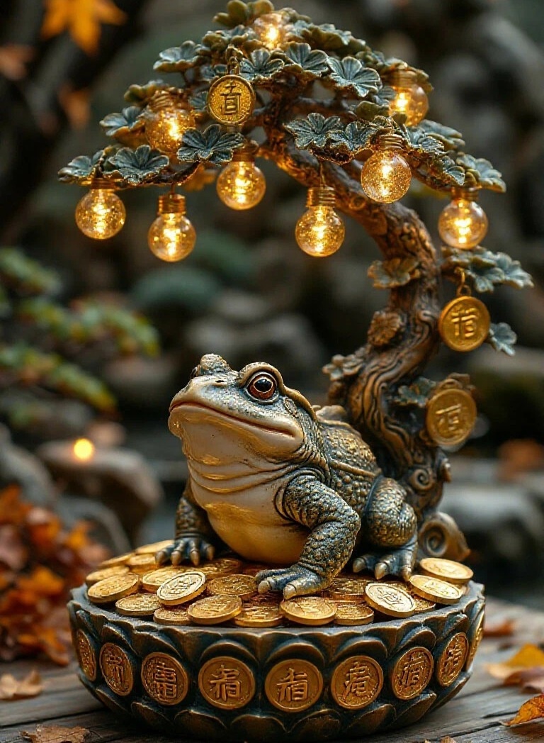 Лягушечка помоги нам денежки заработать. 