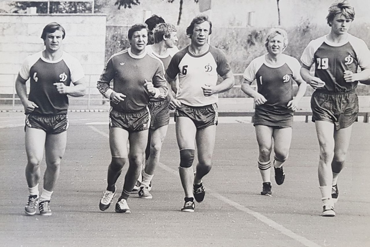 фото из открытых источников (на тренировке динамовцев)