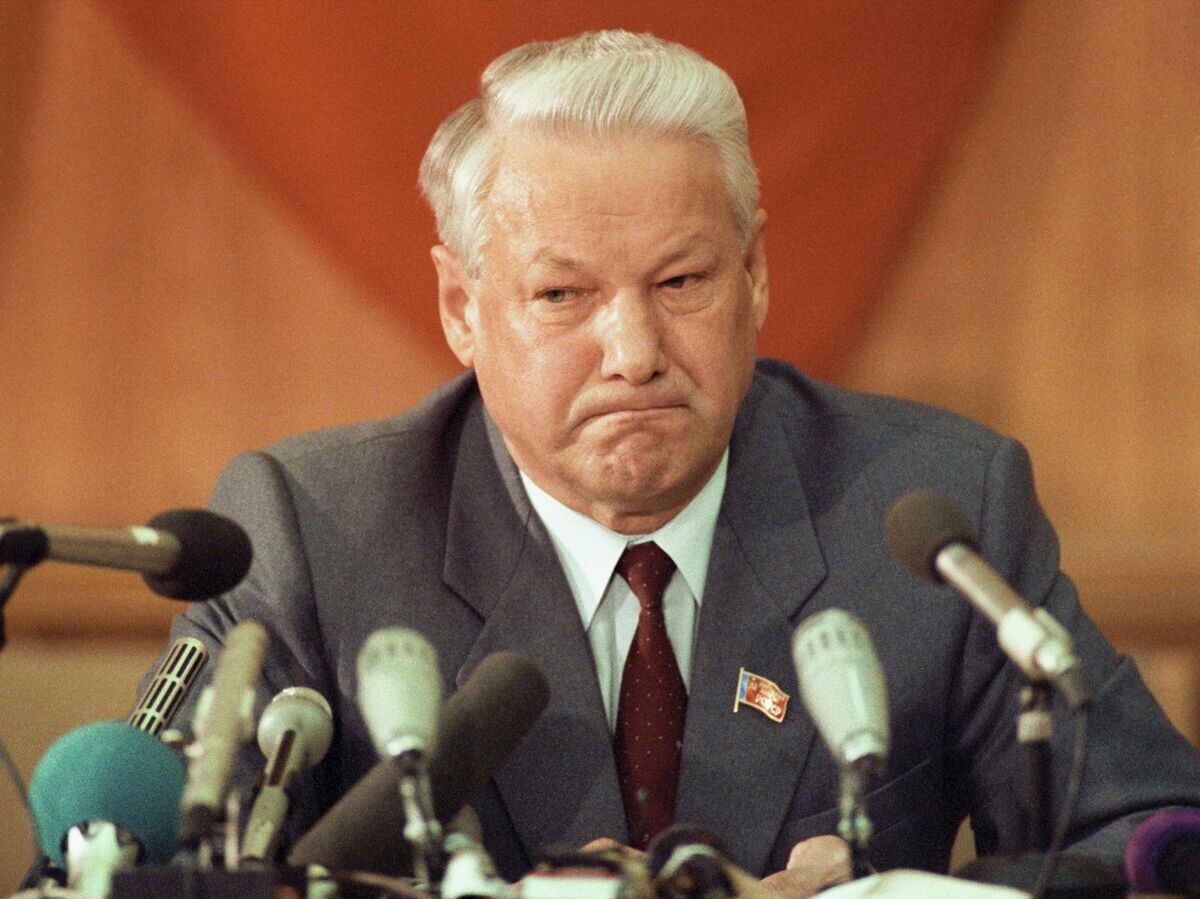    Председатель Верховного Совета РСФСР Б. Н. Ельцин | © РИА Новости / Дмитрий Донской